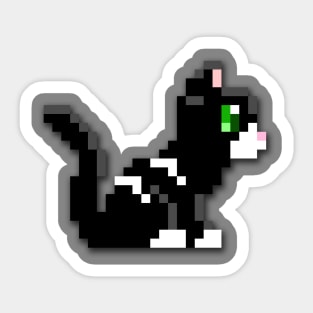 Pixel Cat Sticker